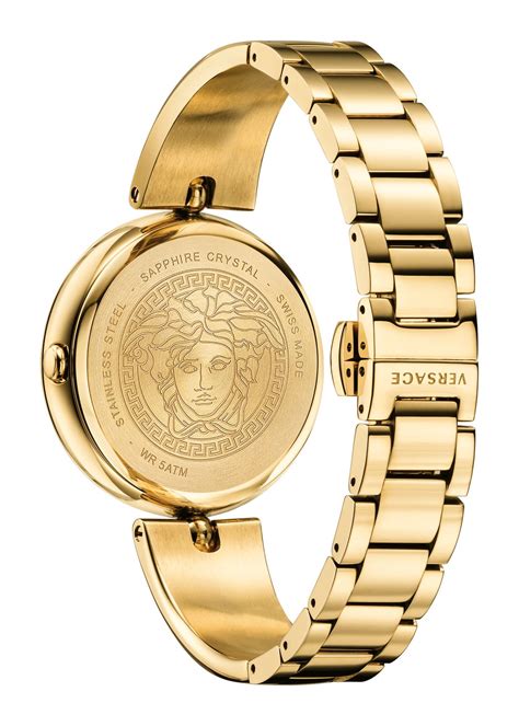 versace womens watch gold hinged face|Versace watches credit card.